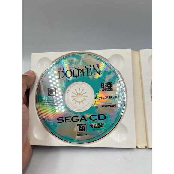 Ecco the Dolphin + Sega Arcade Classics Not For Resale (Sega CD) - Picture 7 of 11